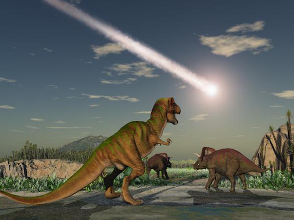 Dinosaurs lived with cavemen

While all of our childhood selves wanted to picture cavemen riding dinosaurs, they didn’t. Their timelines were never even close to overlapping.