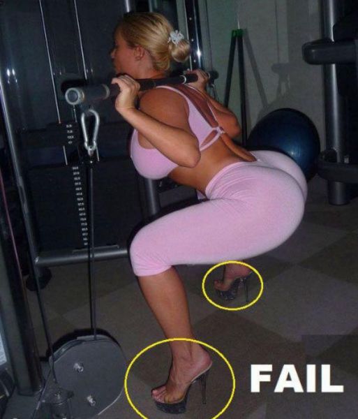 squat on dick - 11!!! Fail