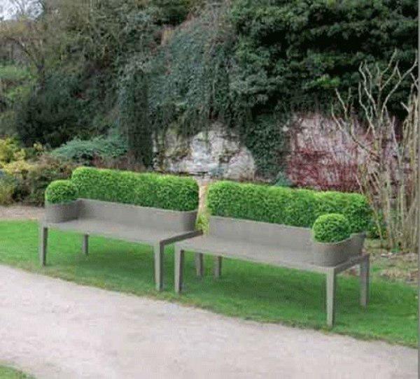 Who knew park benches could be so artful?