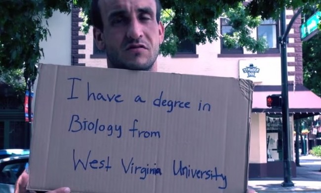 rethink homelessness - thode I have a degree in Biology from West Virginia University