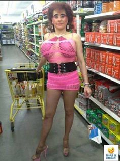 Weird And WTF People Of Walmart