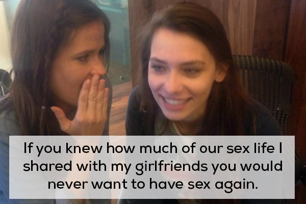 12 Confessions From The Other Gender