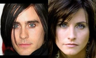 Jared Leto and Courtney Cox.