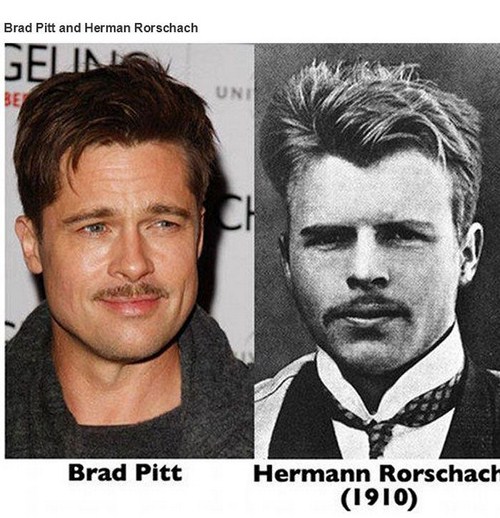 humshakal in english - Brad Pitt and Herman Rorschach Gelin Be Brad Pitt Hermann Rorschach 1910