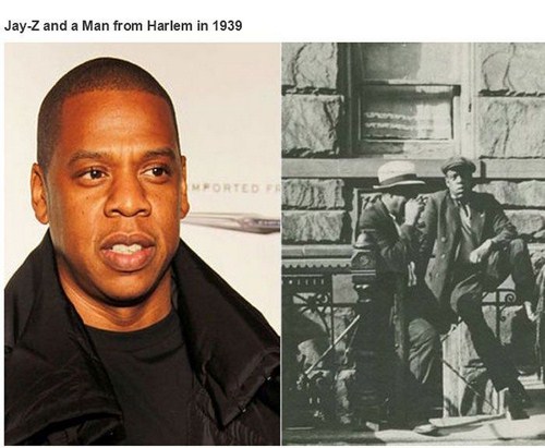 jay z time travel - JayZ and a Man from Harlem in 1939