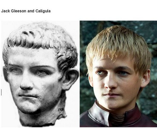 joffrey and caligula - Jack Gleeson and Caligula