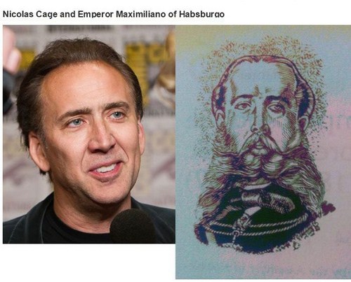 nicholas cage emperor - Nicolas Cage and Emperor Maximiliano of Habsburgo