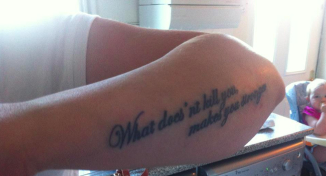 38 People Who Really Should Have Spell-Checked Their Tattoos
