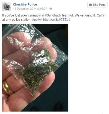 mineral - The Page Cheshire Police at If you've lost your cannabis in fear not. We've found it. Call in at any police station.