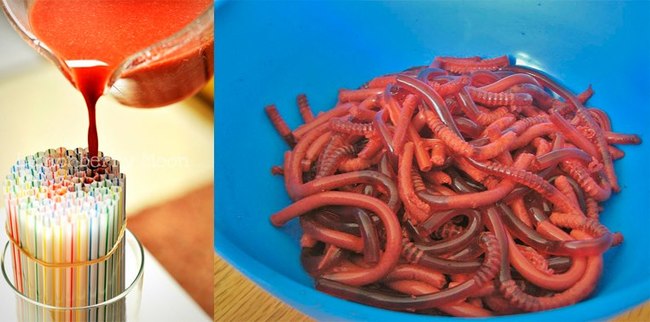 jell o worms