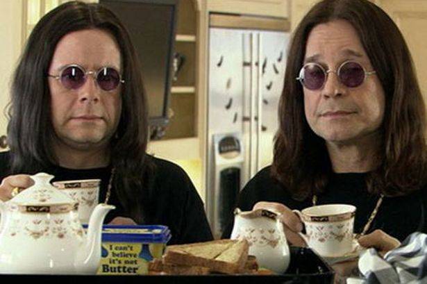 Ozzy Osbourne was once featured in a I Can't Believe It's Not Butter commercial. Apparently, a little bit of margarine helps the bats go down easier.