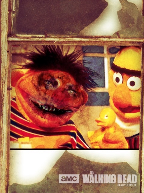 Sesame Street: THE WALKING DEAD!