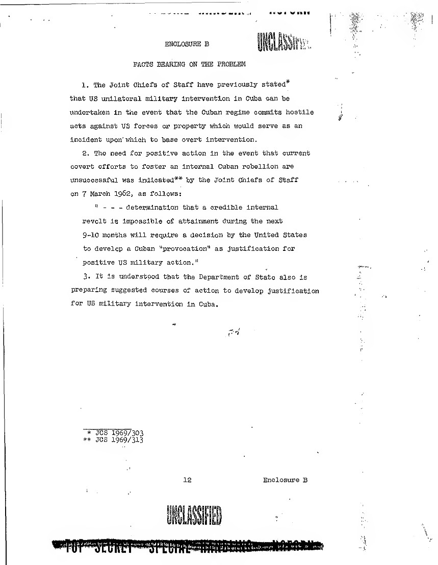 THE ARCHIVES DIGGER PRESENTS: Operation Northwoods