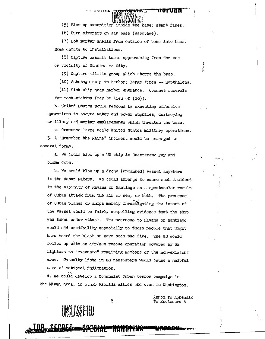 THE ARCHIVES DIGGER PRESENTS: Operation Northwoods