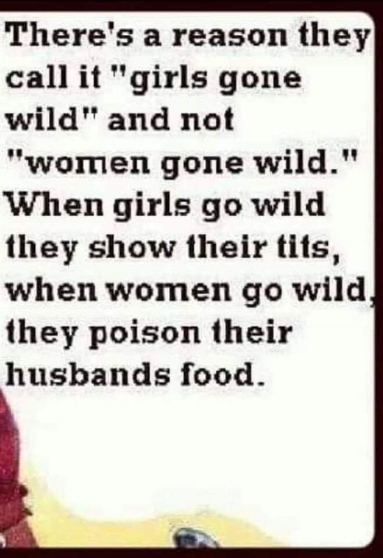work meme about women going wild by killing their husbands