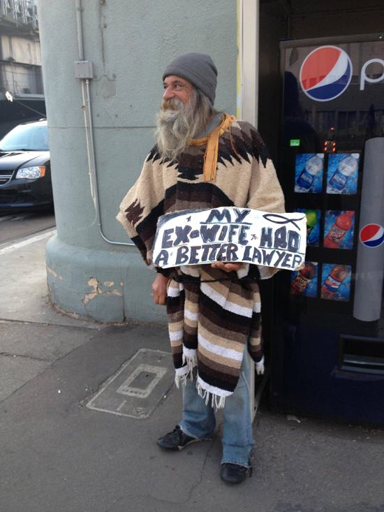 25 Clever and Amusing Homeless Signs