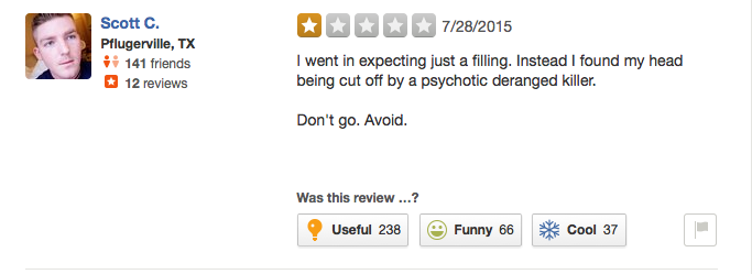 Best 'Yelp' Reviews For The Dentist That Killed Cecil The Lion