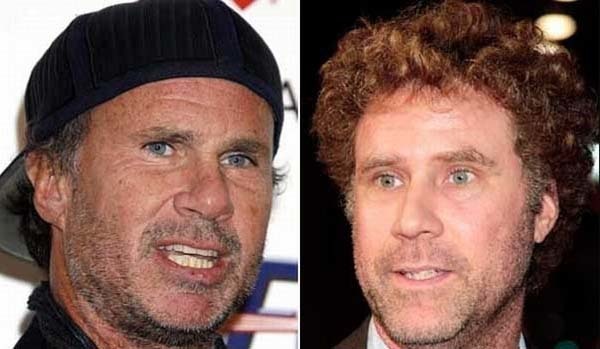 Chad Smith (Red Hot Chili Peppers) and Will Ferrell