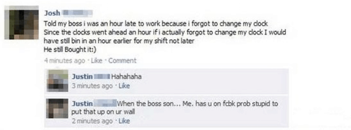 14 Idiots Who Really Shouldn’t Have Their Bosses On Facebook