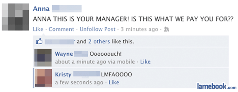 14 Idiots Who Really Shouldn’t Have Their Bosses On Facebook