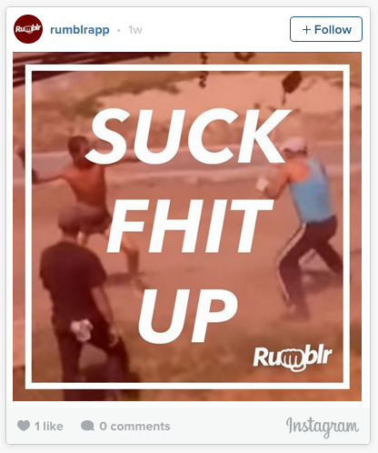 Rumblr App Is Tinder for Fight Club