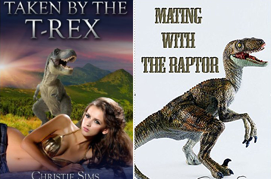 One of its most prolific writers is Christie Sims. If Tyrannosaurus Sex gets you a little red faced then Christie is your girl, having had success with many of her penned works – Taken by the T-Rex, Mating with the Raptor and Ravished by the Triceratops.