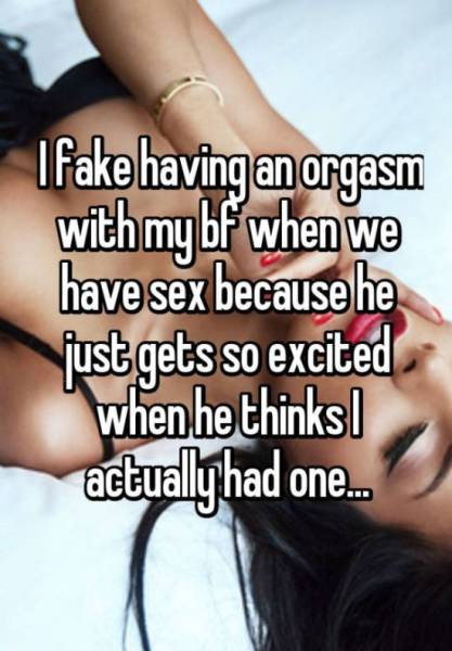 15 Women Reveal Why They Fake Orgasms