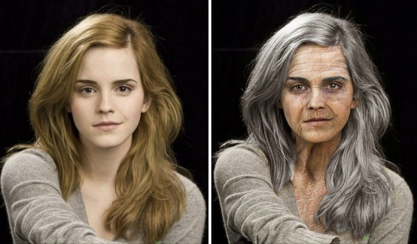 `19 Celebrities Get The Old Age Treatment