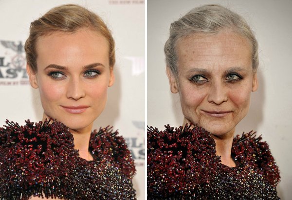 `19 Celebrities Get The Old Age Treatment