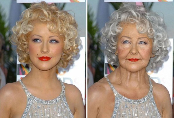 `19 Celebrities Get The Old Age Treatment