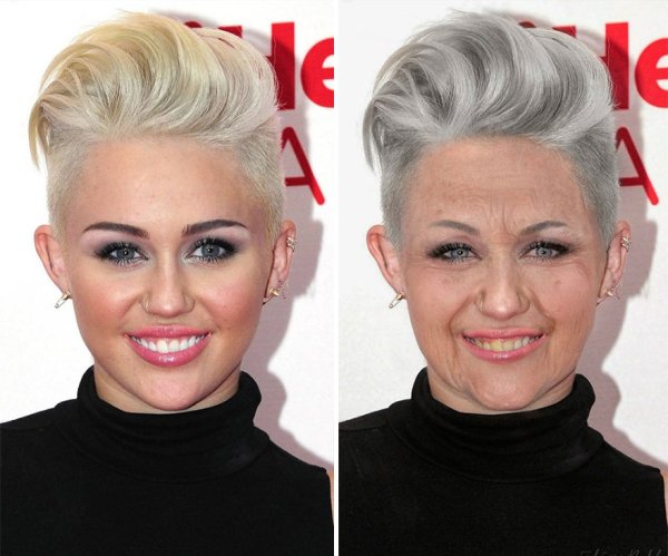 `19 Celebrities Get The Old Age Treatment