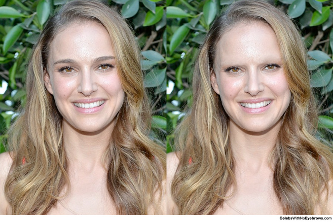 20 Celebrities Without & Without Their Eyebrows