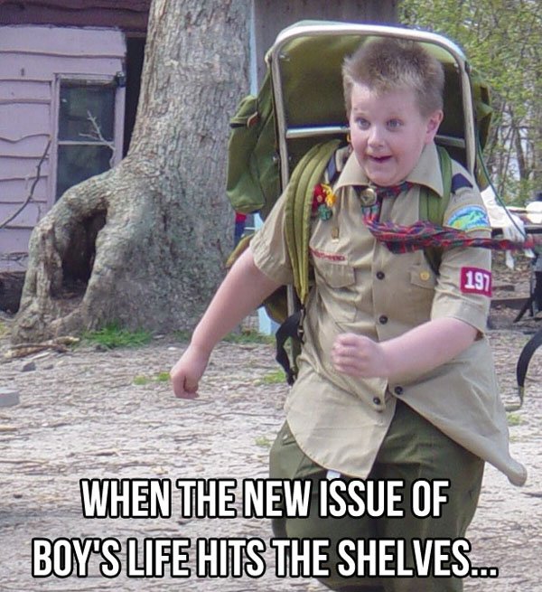 virgin merit badge - 197 When The New Issue Of Boy'S Life Hits The Shelves...
