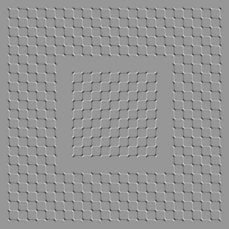 Optical illusion - | || | | | | | |