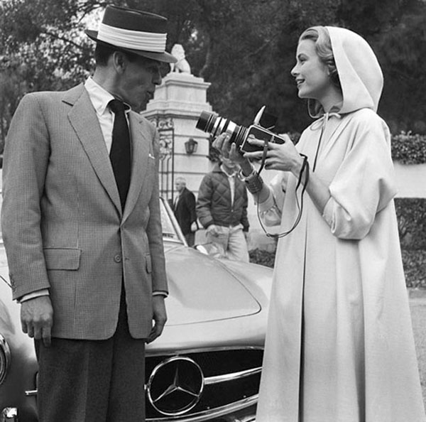 Grace Kelly and Frank Sinatra