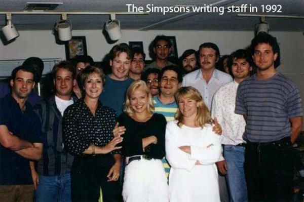 The Simpsons writers 1992