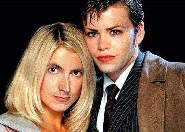 Television Star Face Swap Silliness