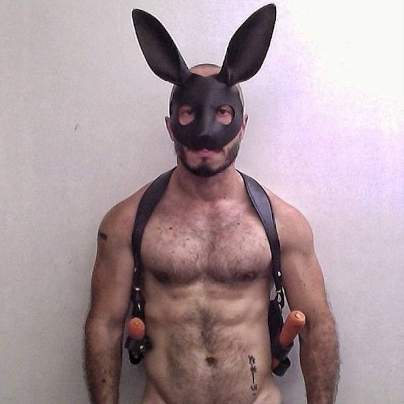 bunny mask men