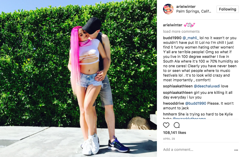 "Modern Family's" Ariel Winter Gets Cockblocked By Her Mom