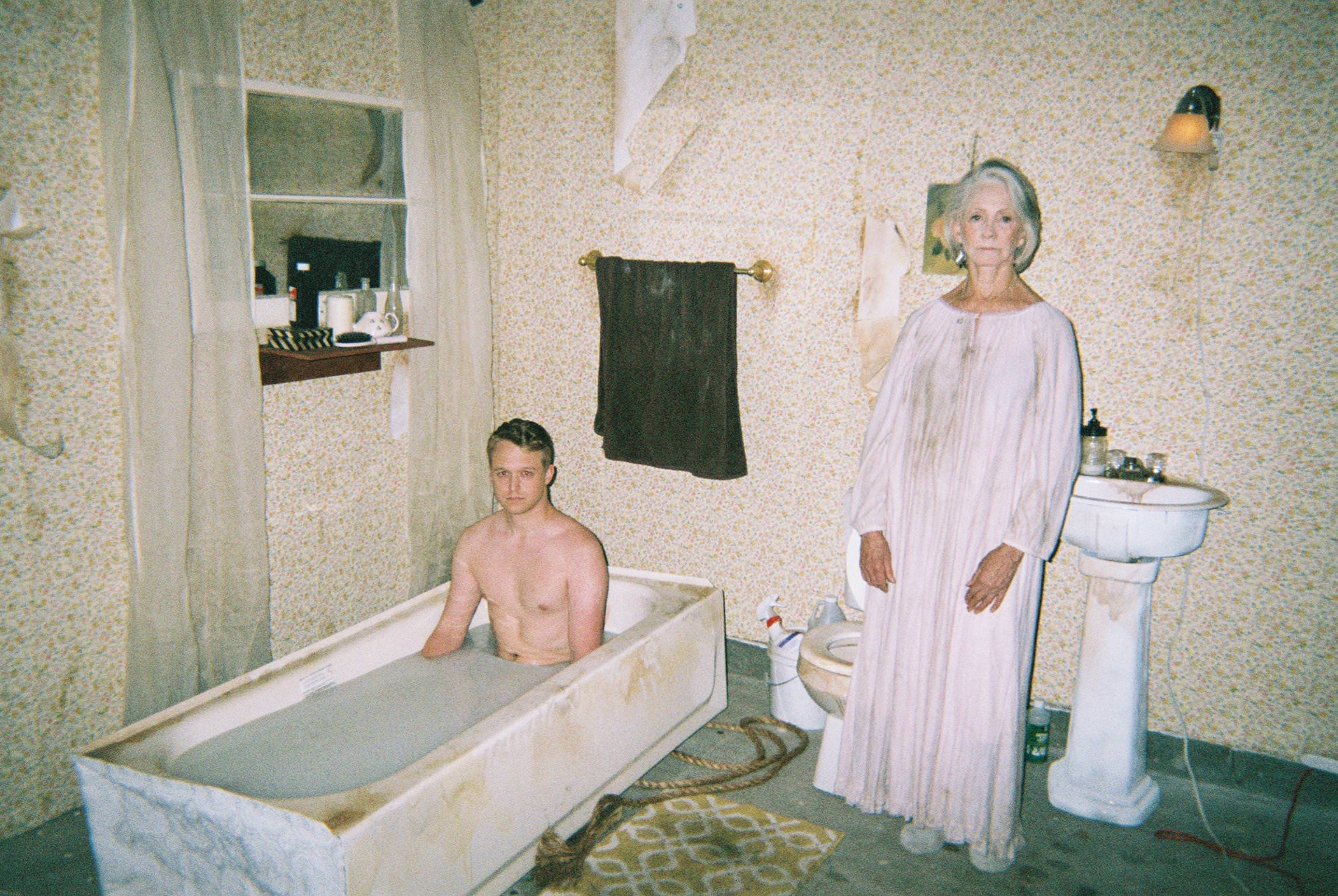 Extremely Creepy Website Poses Men In Tubs Full Of Milk
