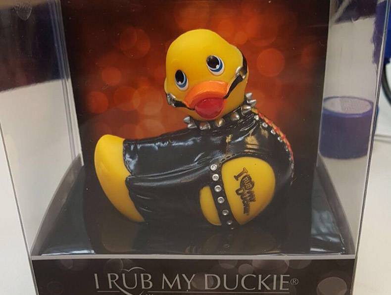 water bird - 'T Rub My Duckie