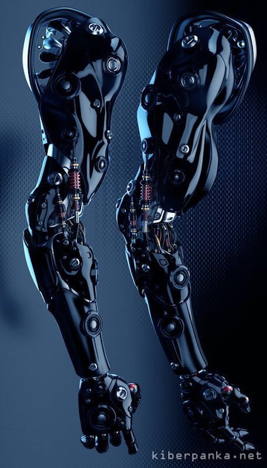 cyberpunk robotic limbs - kiberpanka.net