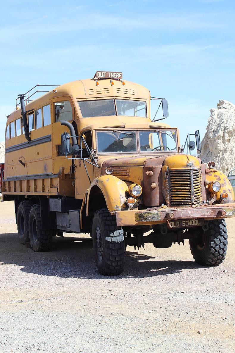 post apocalyptic school bus