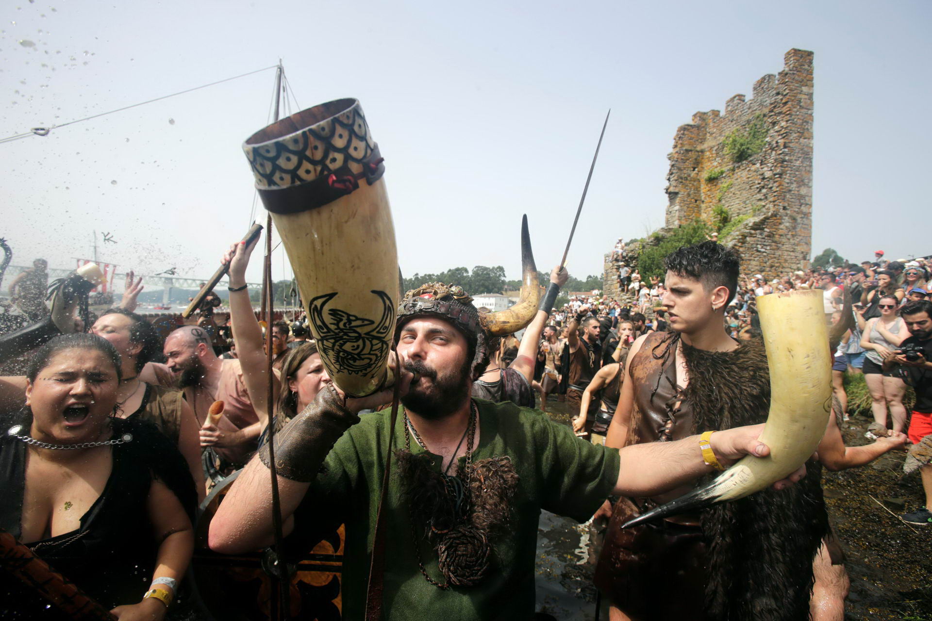 Photos From The 2018 Viking Festival In Spain