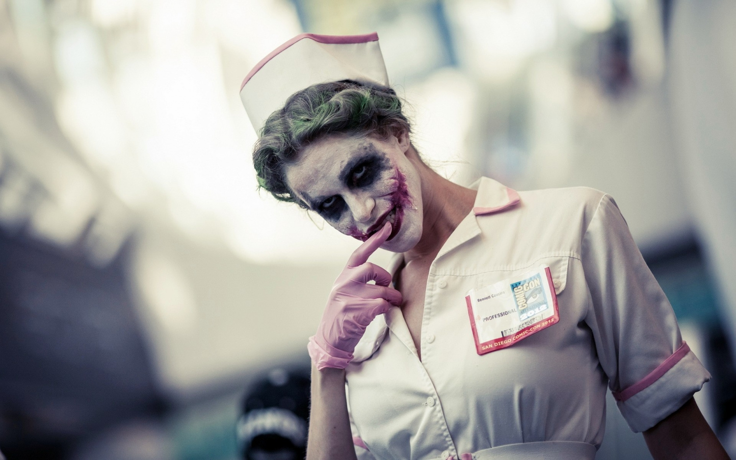 joker nurse - Bennell Cousins Professional San Diego ComicCon 2012