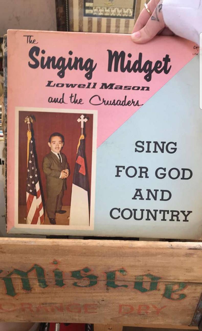 random pics -poster - Singing Midget Lowell Mason and the Crusaders Sing For God And Country mistog