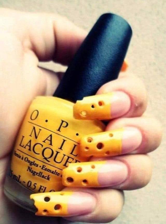cheese nails
