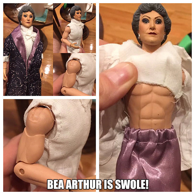 muscle - Bea Arthur Is Swole!