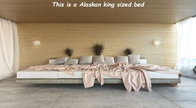 california king size bed - This is a Alaskan king sized bed