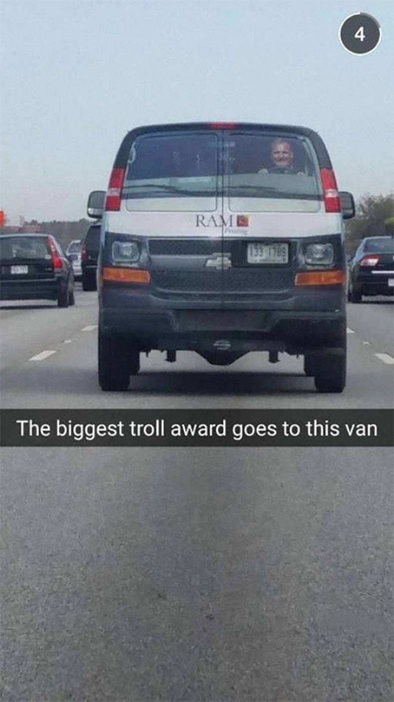 biggest troll goes award this van - 4 Ramn 1337769 The biggest troll award goes to this van